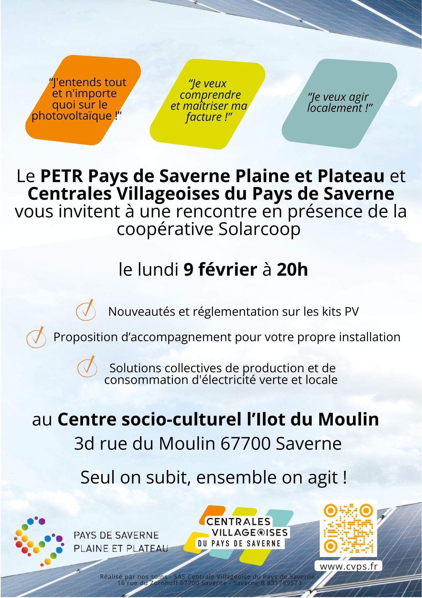 Le photovoltaïque simplement pour tous.