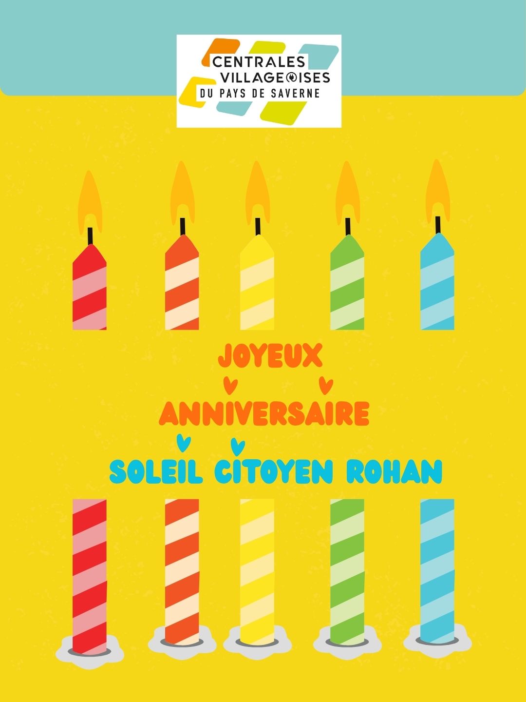 Premier anniversaire SOLEIL Citoyen Rohan