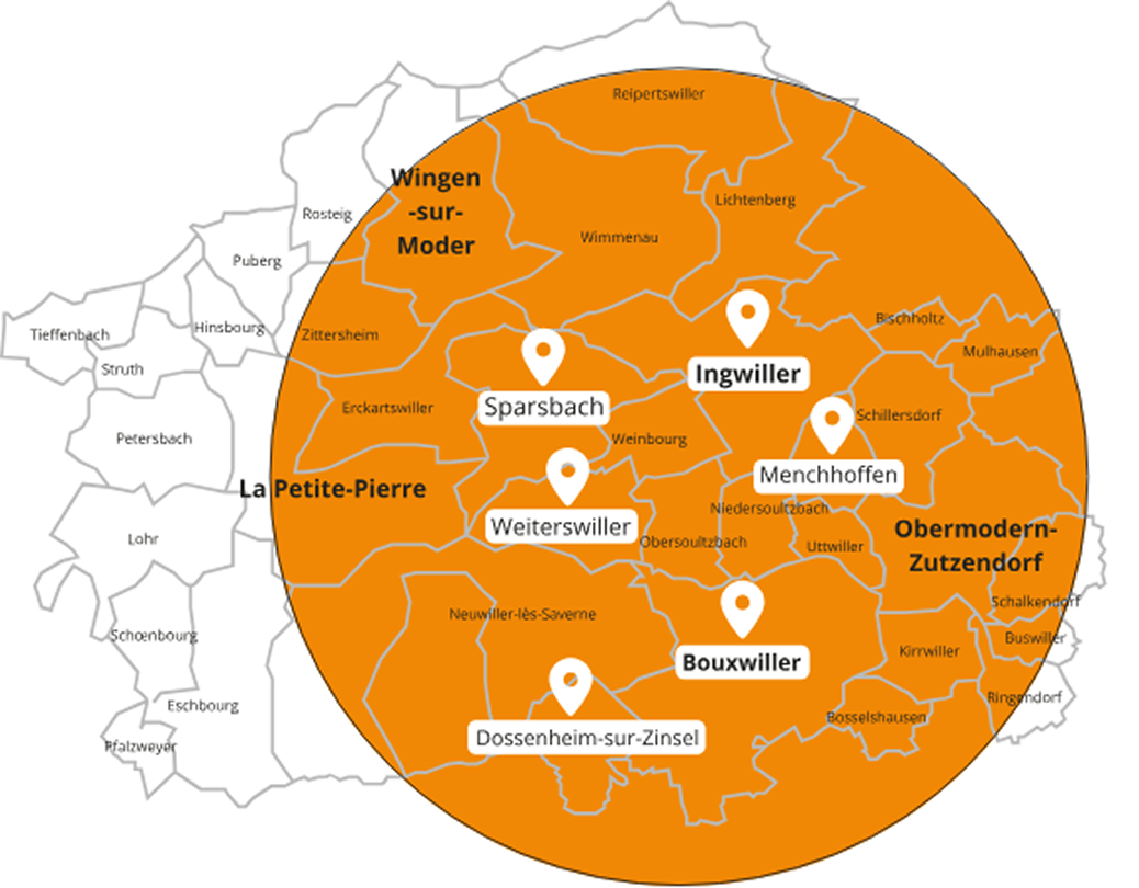 Carte boucle Hanau