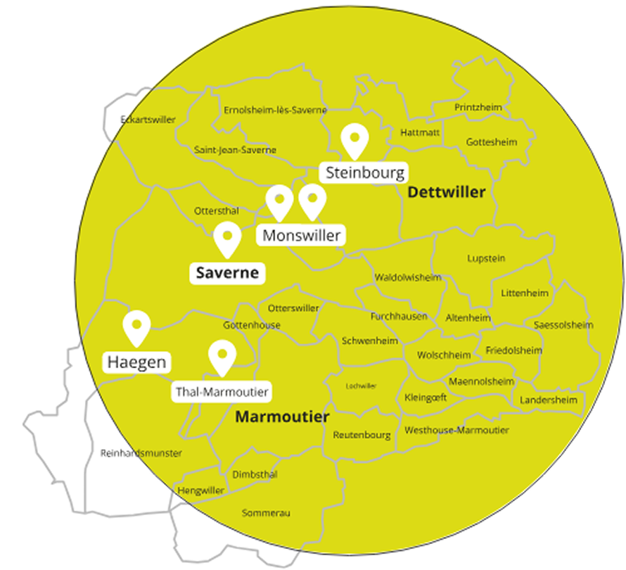 Carte boucle Rohan